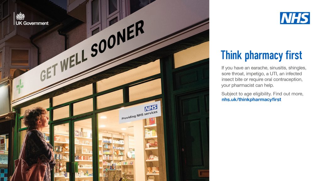Think Pharmacyfirst Poster